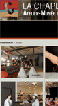 Mobile Screenshot of museeduchapeau.com